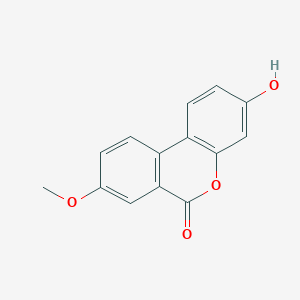 molecular formula C14H10O4 B156467 3-hydroxy-8-methoxy-6H-benzo[c]chromen-6-one CAS No. 35233-17-1