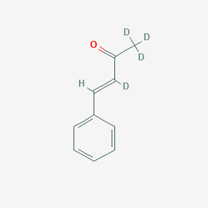 molecular formula C10H10O B156468 trans-4-Phenyl-3-buten-2-one-1,1,1,3-d4 CAS No. 130208-38-7