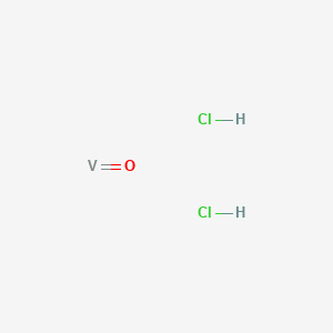 molecular formula Cl2H2OV B156480 Vanadium, dichlorooxo- CAS No. 10213-09-9