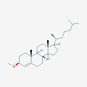 molecular formula C28H48O B156483 3beta-Methoxycholest-4-ene CAS No. 1981-91-5