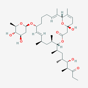 molecular formula C40H66O10 B015650 Venturicidin B CAS No. 33538-72-6