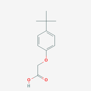 molecular formula C12H16O3 B156502 4-叔丁基苯氧乙酸 CAS No. 1798-04-5