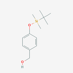 molecular formula C13H22O2Si B156510 4-(tert-Butyldimethylsiloxy)benzyl alcohol CAS No. 138585-08-7