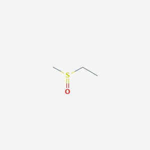 molecular formula C3H8OS B156511 乙基甲基亚砜 CAS No. 1669-98-3