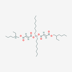 molecular formula C40H72O8Sn B156525 Dioctyltin bis(2-ethylhexyl maleate) CAS No. 10039-33-5