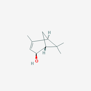 molecular formula C10H16O B156527 trans-Verbenol CAS No. 1820-09-3