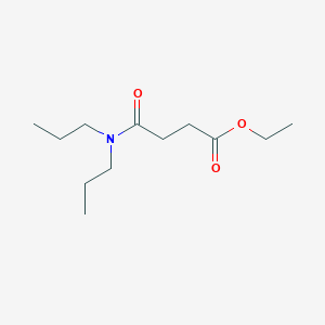Succinamic acid, N,N-dipropyl-, ethyl ester
