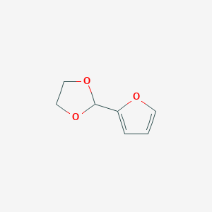 molecular formula C7H8O3 B156565 2-(1,3-Dioxolan-2-yl)furan CAS No. 1708-41-4