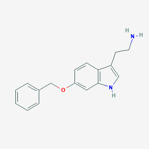 molecular formula C17H18N2O B015657 6-Benzyloxytryptamine CAS No. 31677-74-4