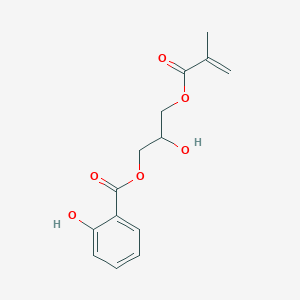 Salicylic acid 2-hydroxy-3-(methacryloyloxy)propyl ester