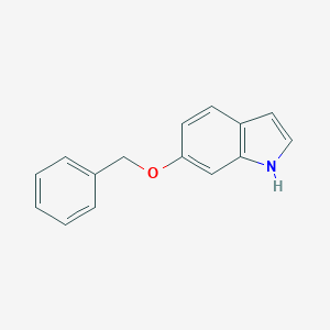 molecular formula C15H13NO B015660 6-Benzyloxyindole CAS No. 15903-94-3