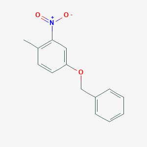 molecular formula C14H13NO3 B015661 4-Benzyloxy-2-nitrotoluene CAS No. 24239-67-6