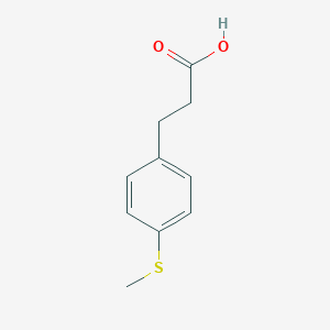 molecular formula C10H12O2S B156610 3-(4-(Methylthio)phenyl)propanoic acid CAS No. 138485-81-1