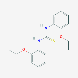 molecular formula C17H20N2O2S B156613 Thiourea, N,N'-bis(2-ethoxyphenyl)- CAS No. 1756-44-1