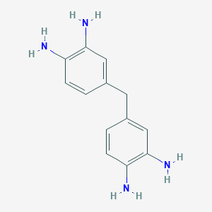 molecular formula C13H16N4 B156625 4-[(3,4-Diaminophenyl)methyl]benzene-1,2-diamine CAS No. 1779-05-1