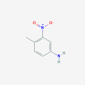 molecular formula C7H8N2O2 B015663 4-Methyl-3-nitroaniline CAS No. 119-32-4