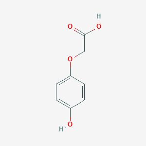 molecular formula C8H8O4 B156641 4-羟基苯氧乙酸 CAS No. 1878-84-8