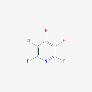 molecular formula C5ClF4N B156645 3-Chloro-2,4,5,6-tetrafluoropyridine CAS No. 1735-84-8