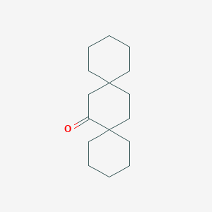 molecular formula C16H26O B156676 Dispiro[5.2.5.2]hexadecan-7-one CAS No. 1781-82-4