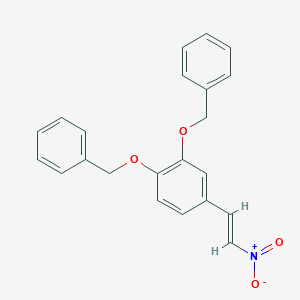 molecular formula C22H19NO4 B156687 3,4-Dibenzyloxy-trans-beta-nitrostyrene CAS No. 1699-54-3