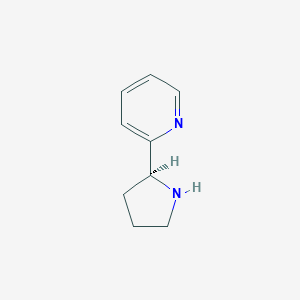 molecular formula C9H12N2 B156707 (S)-2-Pyrrolidin-2-YL-pyridine CAS No. 22083-78-9
