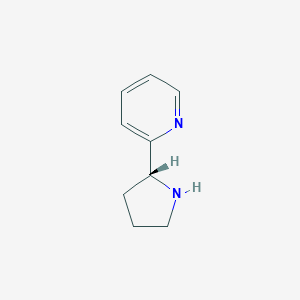 molecular formula C9H12N2 B156713 (R)-2-(Pyrrolidin-2-yl)pyridine CAS No. 130464-05-0