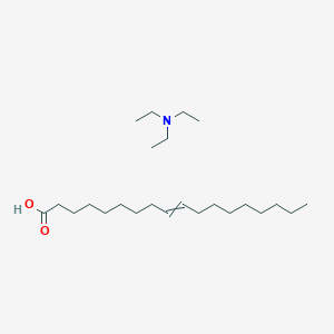 molecular formula C24H49NO2 B156715 9-Octadecenoic acid (9Z)-, compd. with N,N-diethylethanamine (1:1) CAS No. 10103-17-0
