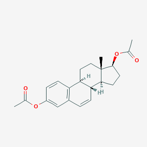 molecular formula C22H26O4 B156719 Delta6,7-Estradiol 3,17-Diacetate CAS No. 1971-65-9
