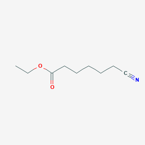 molecular formula C9H15NO2 B156747 Ethyl 6-cyanohexanoate CAS No. 10137-65-2