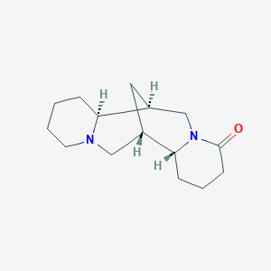 molecular formula C₁₅H₂₅ClN₂O₅ B156748 Lupanine CAS No. 550-90-3
