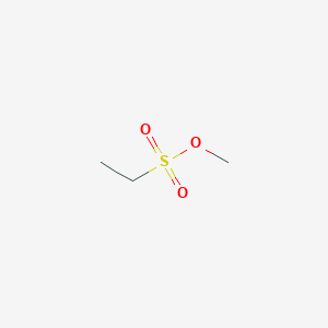 B156760 Ethanesulfonic acid, methyl ester CAS No. 1912-28-3