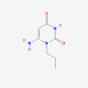 molecular formula C7H11N3O2 B156761 6-Amino-1-propyluracil CAS No. 53681-47-3