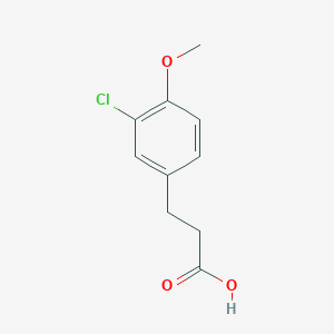 3-(3-Chloro-4-methoxyphenyl)propanoic acid