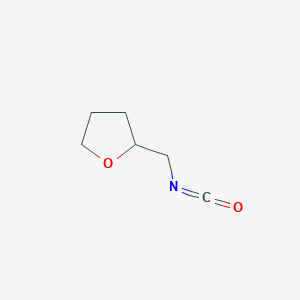 molecular formula C6H9NO2 B156764 2-(Isocyanatomethyl)tetrahydrofuran CAS No. 51998-05-1