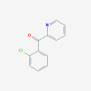 molecular formula C12H8ClNO B156769 2-(2-Chlorobenzoyl)pyridine CAS No. 1694-57-1