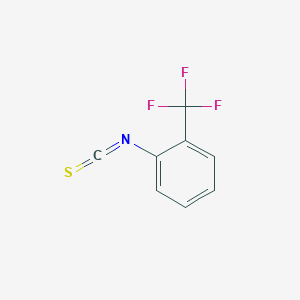 molecular formula C8H4F3NS B156788 2-(三氟甲基)苯异硫氰酸酯 CAS No. 1743-86-8