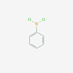 molecular formula C6H5Cl2Si B156791 Phenyldichlorosilane CAS No. 1631-84-1
