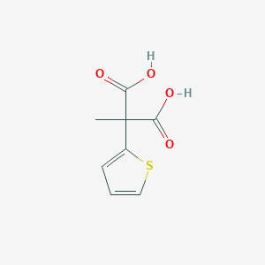 molecular formula C8H8O4S B156798 2-Methyl-2-(thiophen-2-yl)malonic Acid CAS No. 126899-44-3