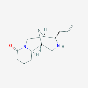 molecular formula C14H22N2O B156810 Angustifoline CAS No. 550-43-6