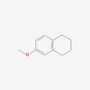 molecular formula C11H14O B156819 6-Methoxy-1,2,3,4-tetrahydronaphthalene CAS No. 1730-48-9