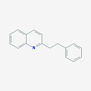 molecular formula C17H15N B156837 2-Phenethylquinoline CAS No. 1613-41-8