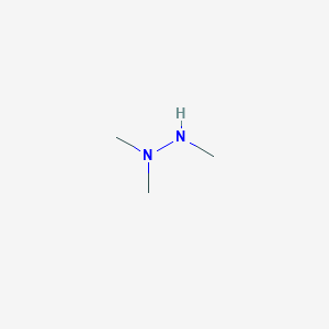 molecular formula C3H10N2 B156840 Trimethylhydrazine CAS No. 1741-01-1