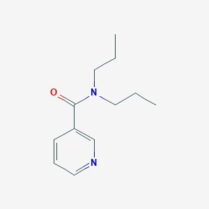molecular formula C12H18N2O B156855 Nicotinamide, N,N-dipropyl- CAS No. 10052-09-2