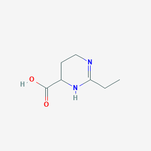 2-Ethyl-3,4,5,6-tetrahydropyrimidine-4-carboxylic acid