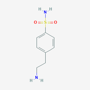 molecular formula C8H12N2O2S B156865 4-(2-Aminoethyl)benzenesulfonamide CAS No. 35303-76-5