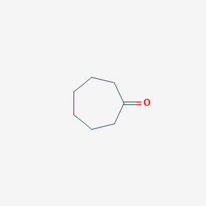 molecular formula C7H12O B156872 环庚酮 CAS No. 502-42-1