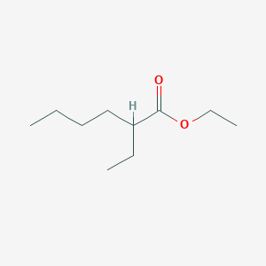 molecular formula C10H20O2 B156873 Ethyl 2-ethylhexanoate CAS No. 2983-37-1