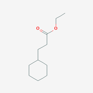 molecular formula C11H20O2 B156880 Ethyl 3-cyclohexylpropanoate CAS No. 10094-36-7
