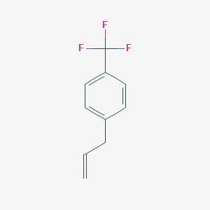 molecular formula C10H9F3 B156884 1-烯丙基-4-(三氟甲基)苯 CAS No. 1813-97-4