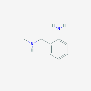 molecular formula C8H12N2 B156887 2-(Methylaminomethyl)aniline CAS No. 1904-69-4